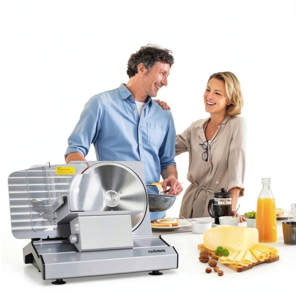 Electric Food Slicer CUSIMAX Stainless Steel-5