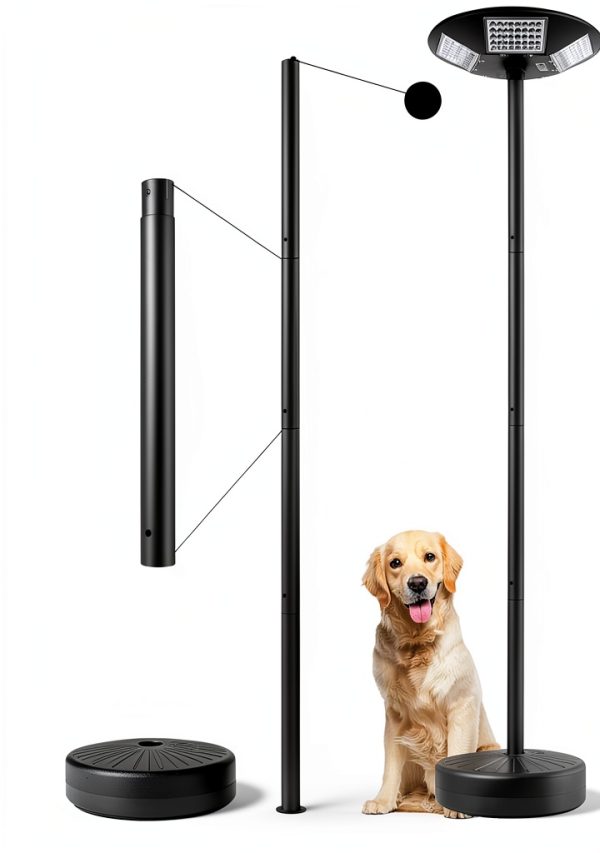 YVTCRTCW Street Light Pole 6.9 FT Heavy Duty Steel-2