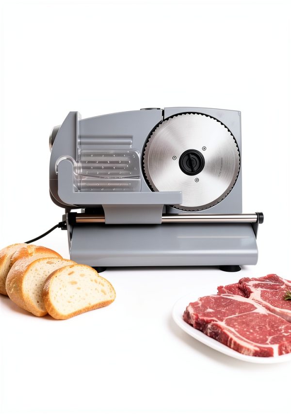 Pterying Electric Meat Slicer Stainless Steel Removable-5