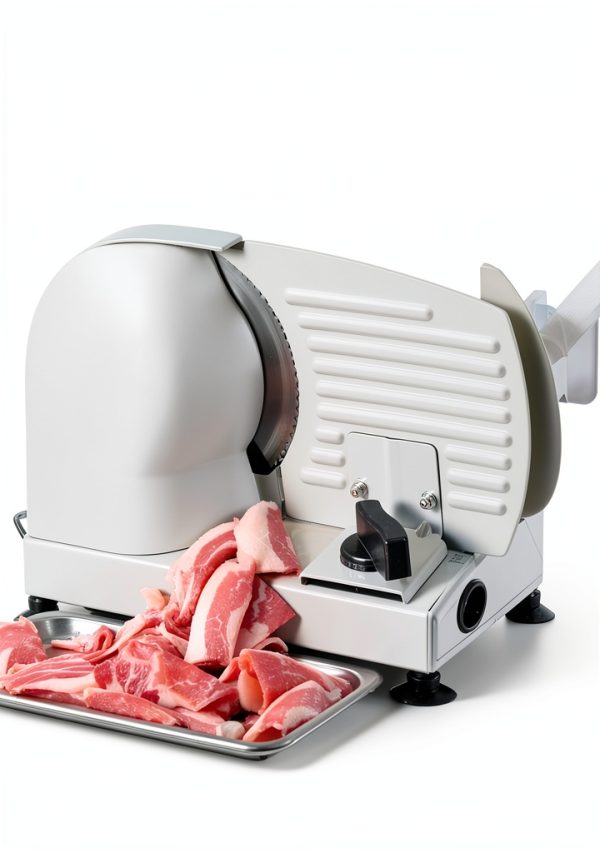Borlebbi Electric Meat Slicer Stainless Steel Automatic-1