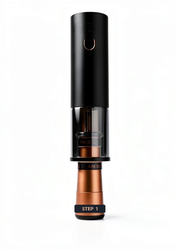Electric Wine Opener VINABON Matte Black ABS-5