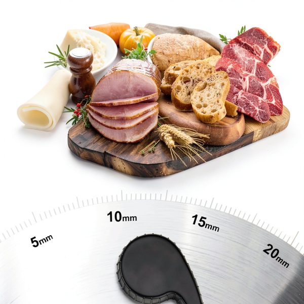 Electric Food Slicer CUSIMAX Stainless Steel-3