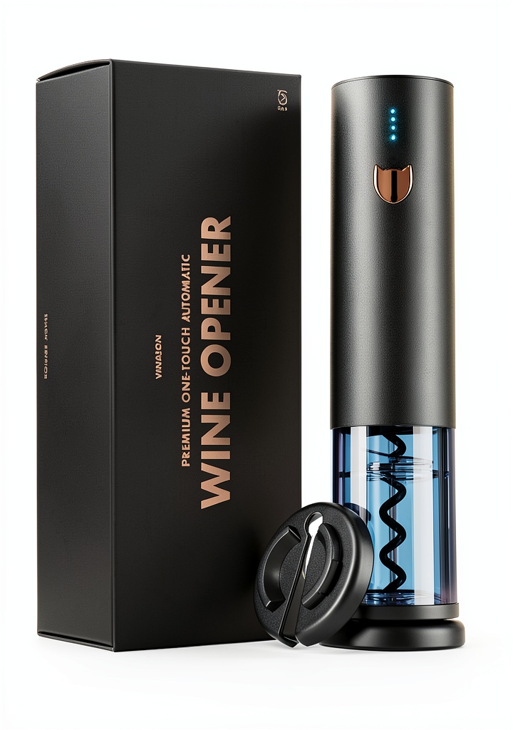 VINABON electric wine opener on a dinner table
