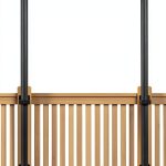 Outdoor String Light Poles AILBTON Metal Design-0