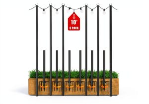 Adjustable Metal Light Pole Jusgym LP03 Heavy Duty-0
