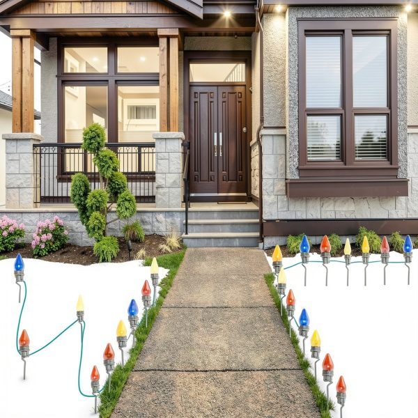 Stainless Steel Light Stakes Generic Holiday-6