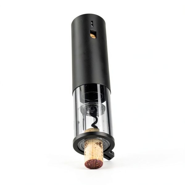 Electric Wine Opener VINABON Matte Black ABS-3