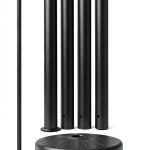 YVTCRTCW Street Light Pole 6.9 FT Heavy Duty Steel-0