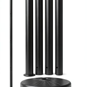 YVTCRTCW Street Light Pole 6.9 FT Heavy Duty Steel-0