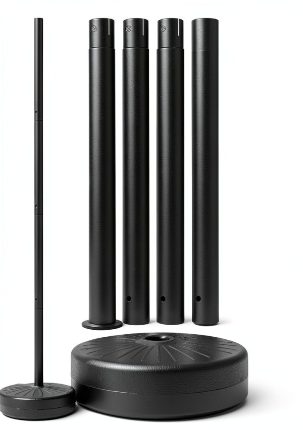 YVTCRTCW Street Light Pole 6.9 FT Heavy Duty Steel-0