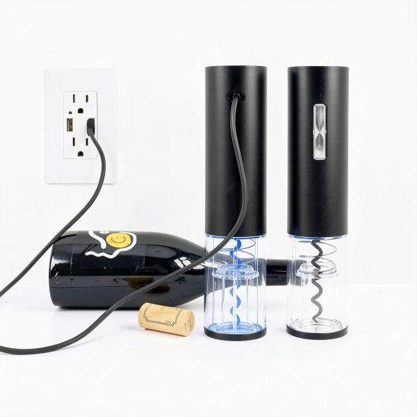 Electric Wine Opener COKUNST Black Stainless-3