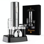 TOMEEM Electric Wine Opener Stainless Steel Design-0