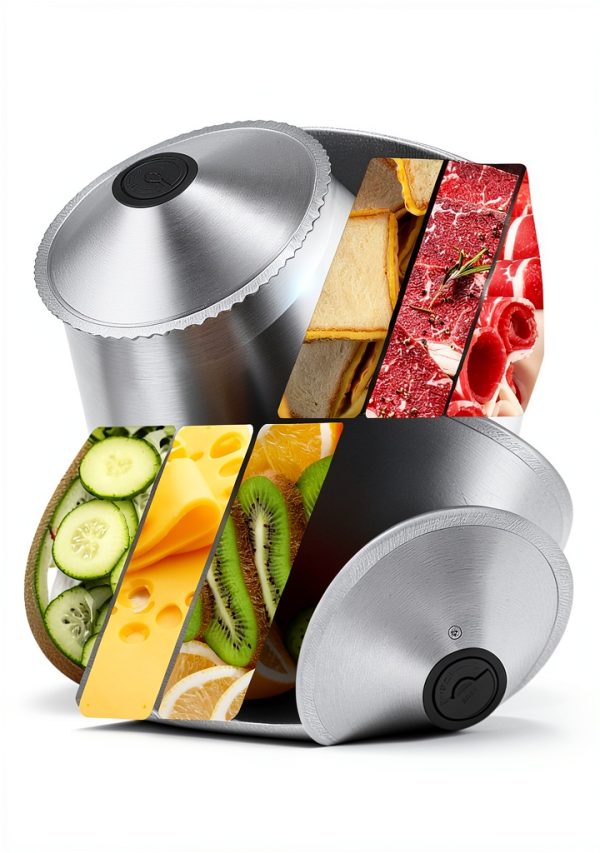 Borlebbi Electric Meat Slicer Stainless Steel Automatic-2