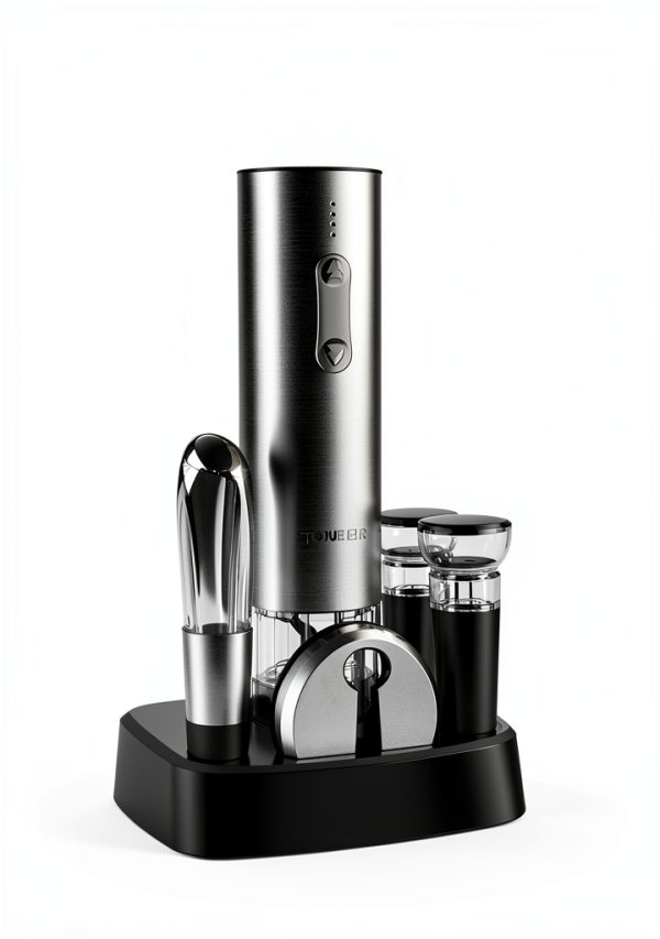 TOMEEM Electric Wine Opener Stainless Steel Design-1