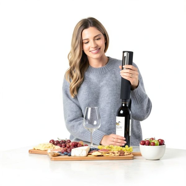 Electric Wine Opener VIN FRESCO Matte Black-1