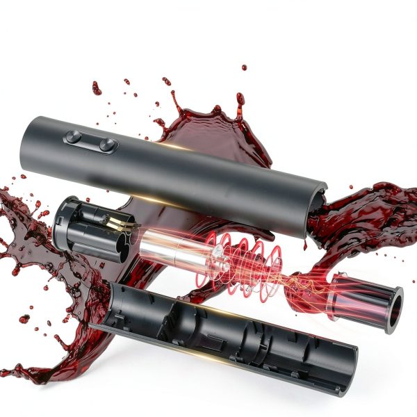 BABONIR Electric Wine Opener Polished Plastic-1