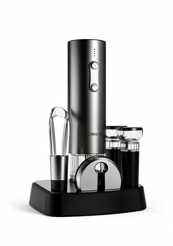 TOMEEM Electric Wine Opener Stainless Steel Design-2