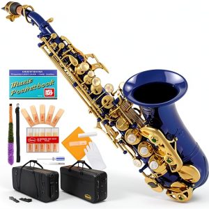 B Flat Soprano Saxophone Reed 320-BU Brass Design-0