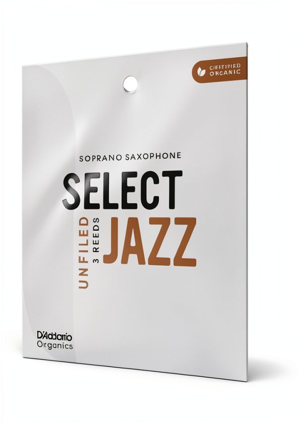 DAddario Organic Select Jazz Soprano Saxophone Reeds-0
