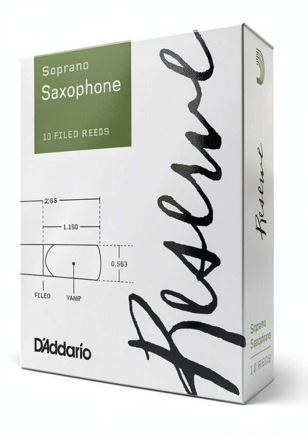 Soprano Sax Reeds DAddario Cane Strength 4-0