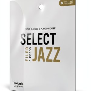 DAddario Organic Select Jazz Soprano Saxophone Reeds-0