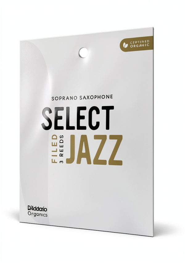 DAddario Organic Select Jazz Soprano Saxophone Reeds-0
