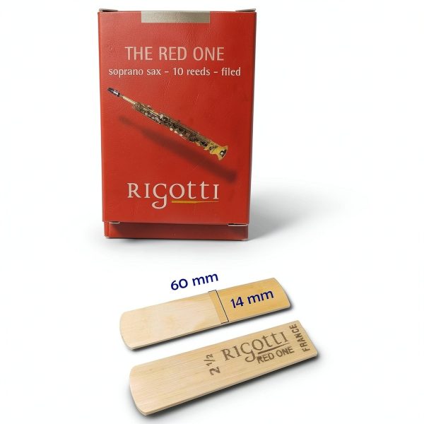 Brand Soprano Sax Reed Strength 2.5 Medium 10 Pack-3