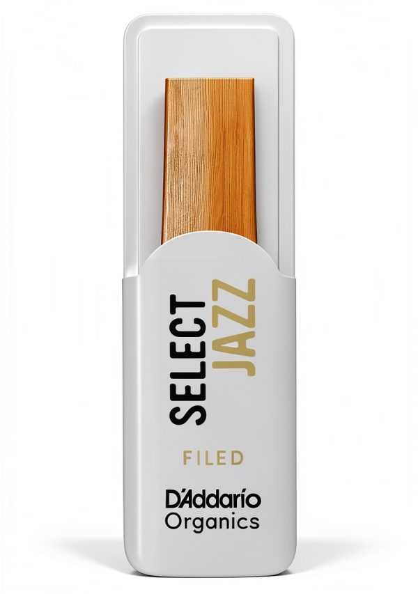D'Addario Soprano Saxophone Reeds Organic Select Jazz 3 Medium Filed-3