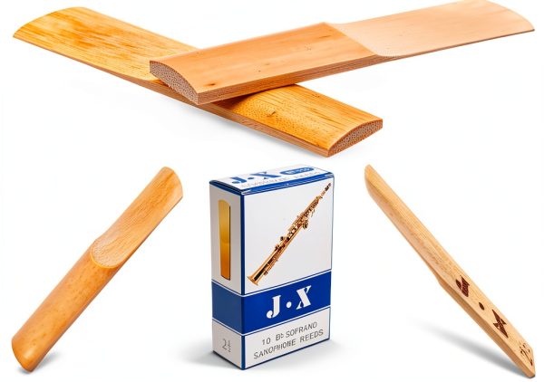 20pcs Soprano Saxophone Reeds 2.5 Strength - Bamboo, Pack of 20-6