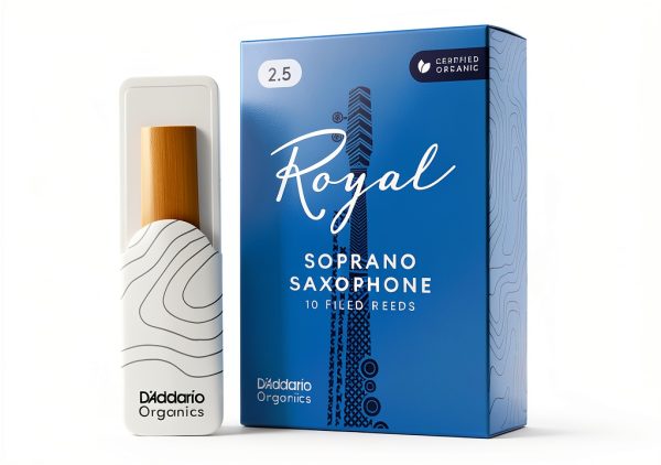 D'Addario Woodwinds Royal Soprano Sax Reeds Strength 2.5-0