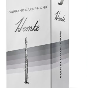 D’Addario Hemke Soprano Sax Reeds Strength 2.5 5-Pack Dark Tone-0