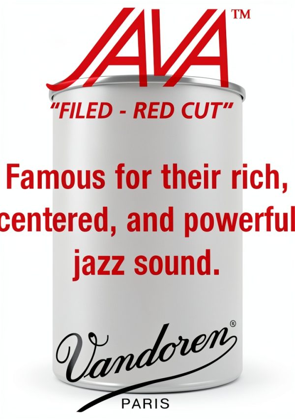 Vandoren SR3025R Soprano Sax JAVA Red Reeds Strength 2.5 Box of 10-2