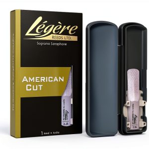 Legere Reeds Soprano Sax Reed American Cut 2.25 Synthetic Woodwind-0