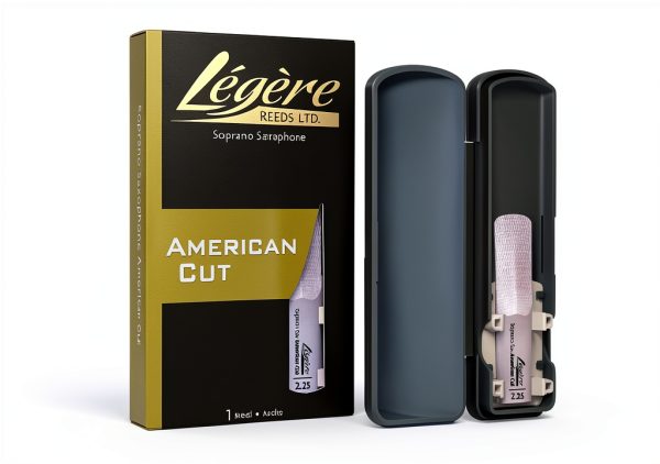 Legere Reeds Soprano Sax Reed American Cut 2.25 Synthetic Woodwind-0