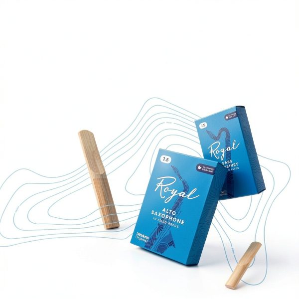 D'Addario Woodwinds Royal Soprano Sax Reeds Strength 2.5-3
