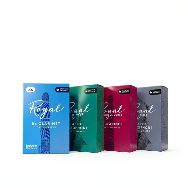 D'Addario Woodwinds Royal Soprano Sax Reeds Strength 2.5-5