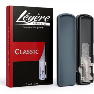 Legere Reeds Soprano Saxophone Reed SS2.00 Strength 2 Synthetic-0