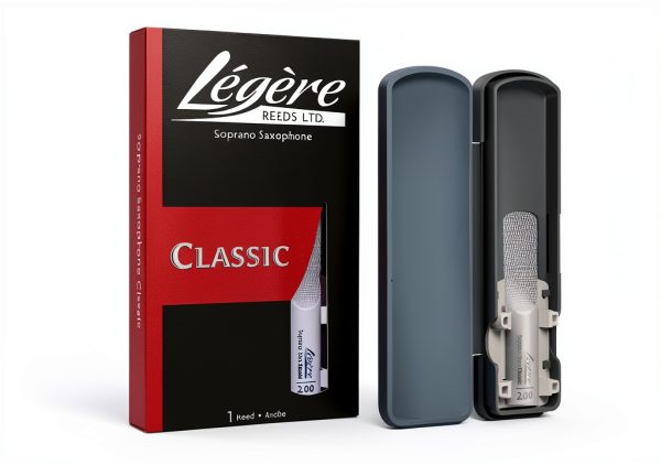 Legere Reeds Soprano Saxophone Reed SS2.00 Strength 2 Synthetic-0