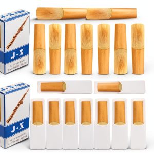 20pcs Soprano Saxophone Reeds 2.5 Strength - Bamboo, Pack of 20-0