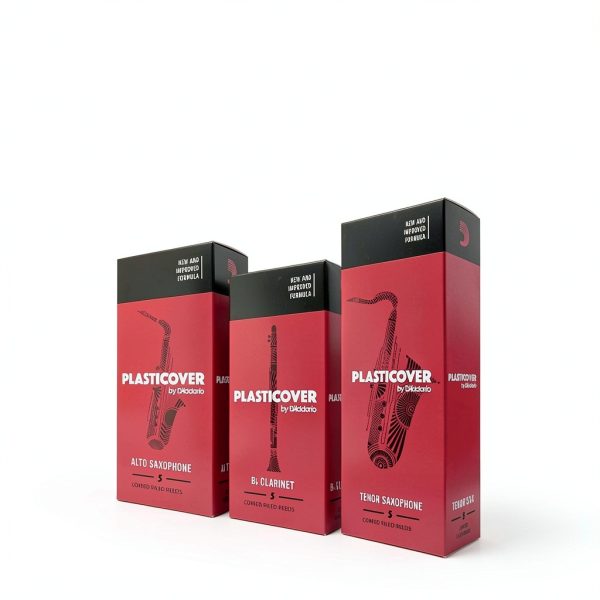 Rico Plasticover Soprano Sax Reeds Strength 2.5 5-Pack Plastic Coated-5