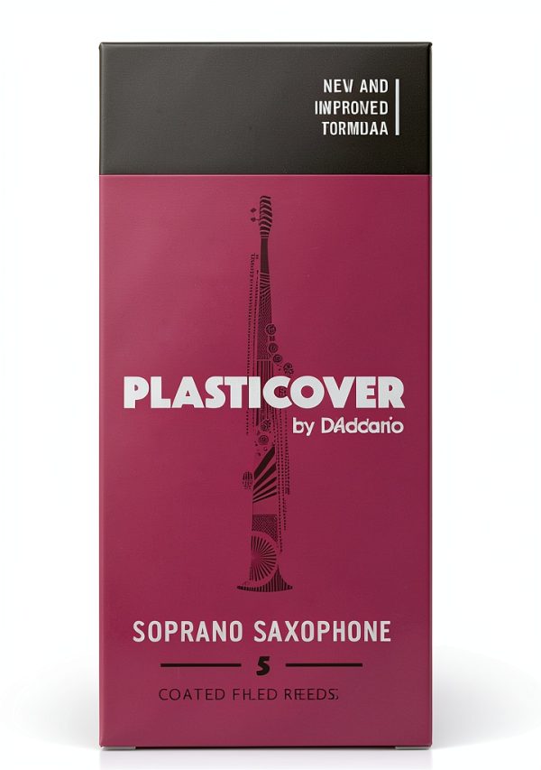 Rico Plasticover Soprano Sax Reeds Strength 2.5 5-Pack Plastic Coated-1
